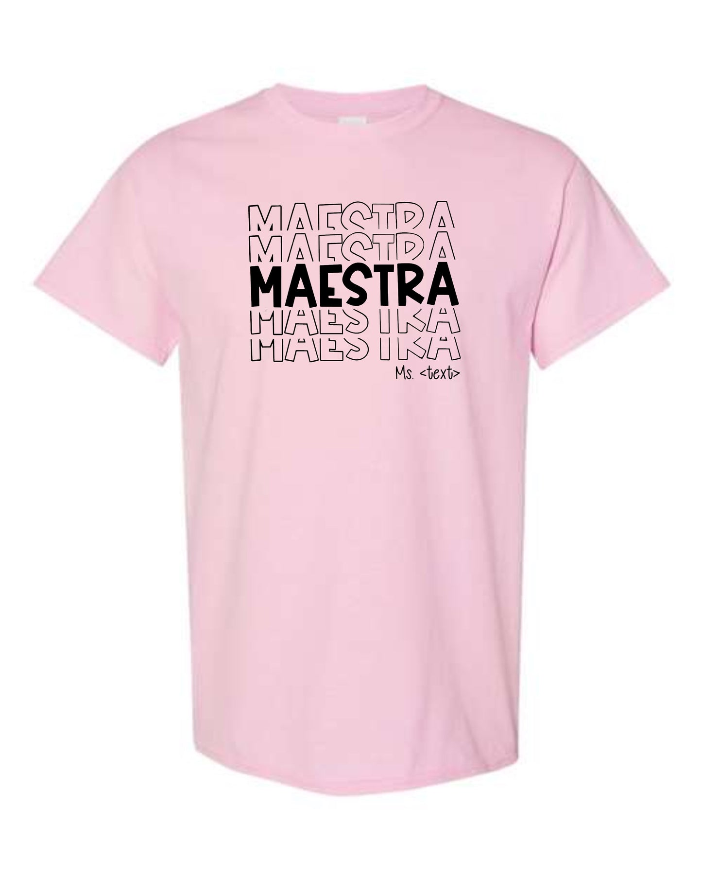 Teacher T-Shirt "Maestra"