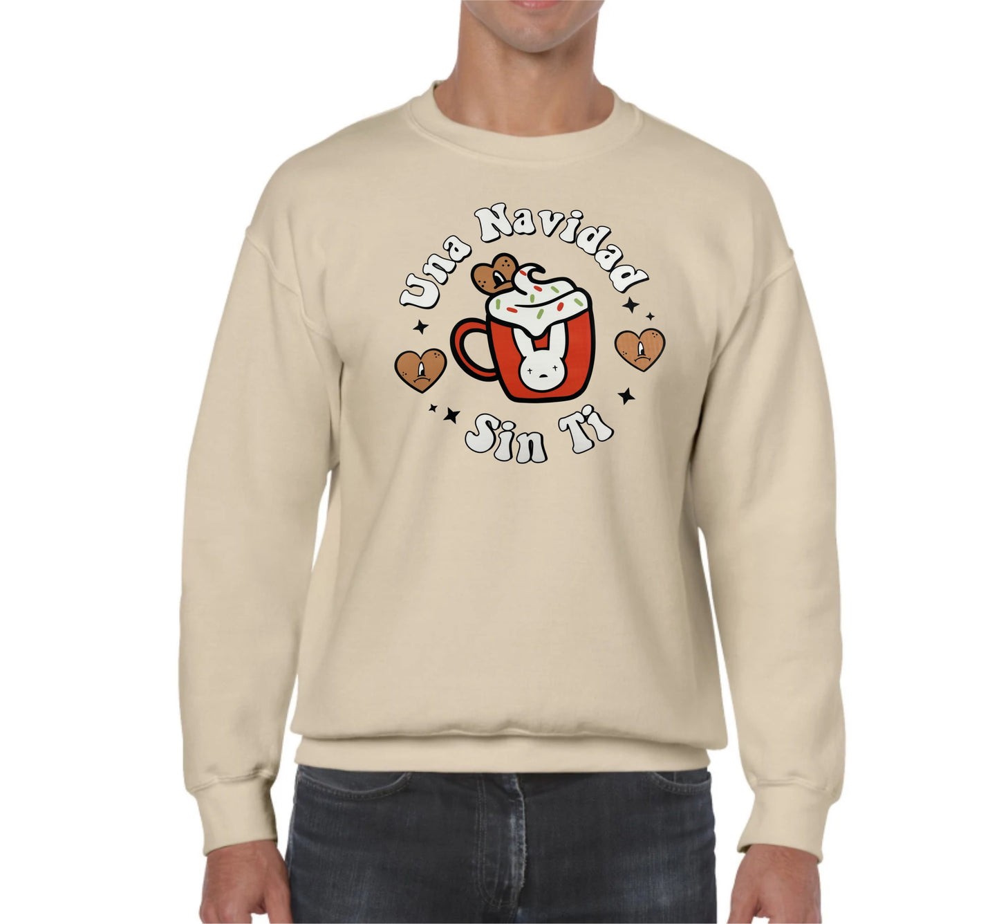 Christmas Sweatshirt "Una Navidad Sin Ti"