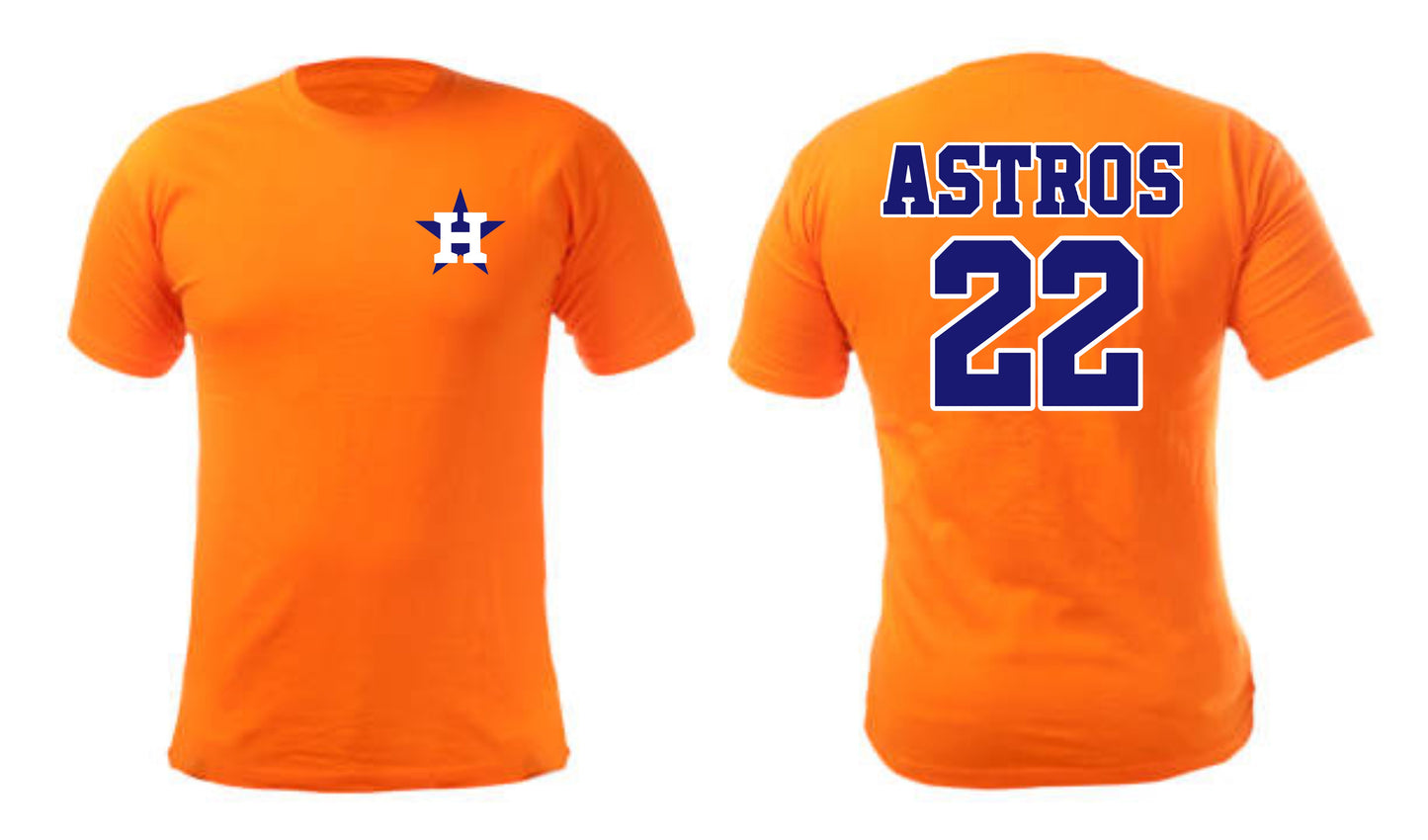 Houston Astros T-shirt "Astros 22"