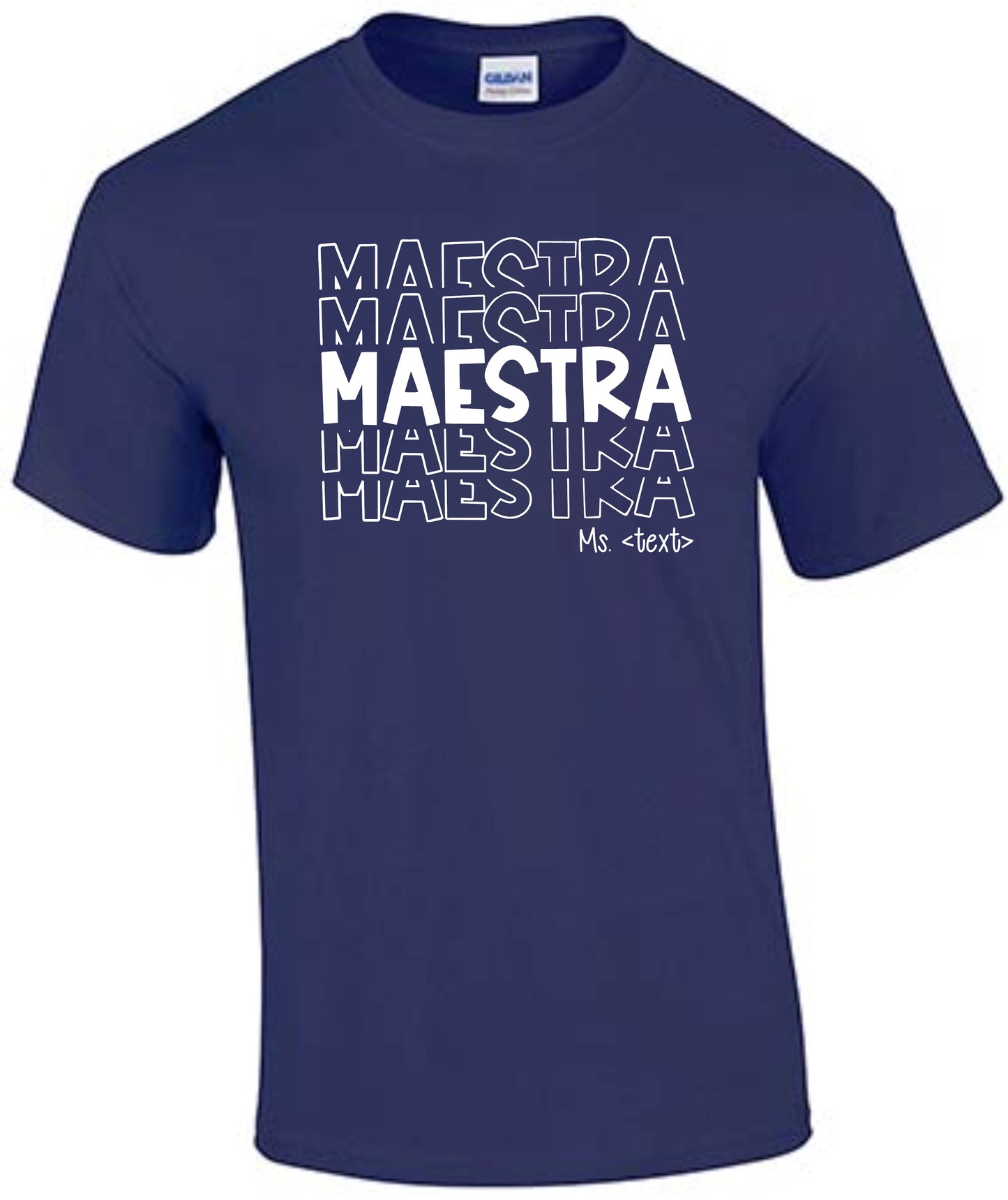 Teacher T-Shirt "Maestra"