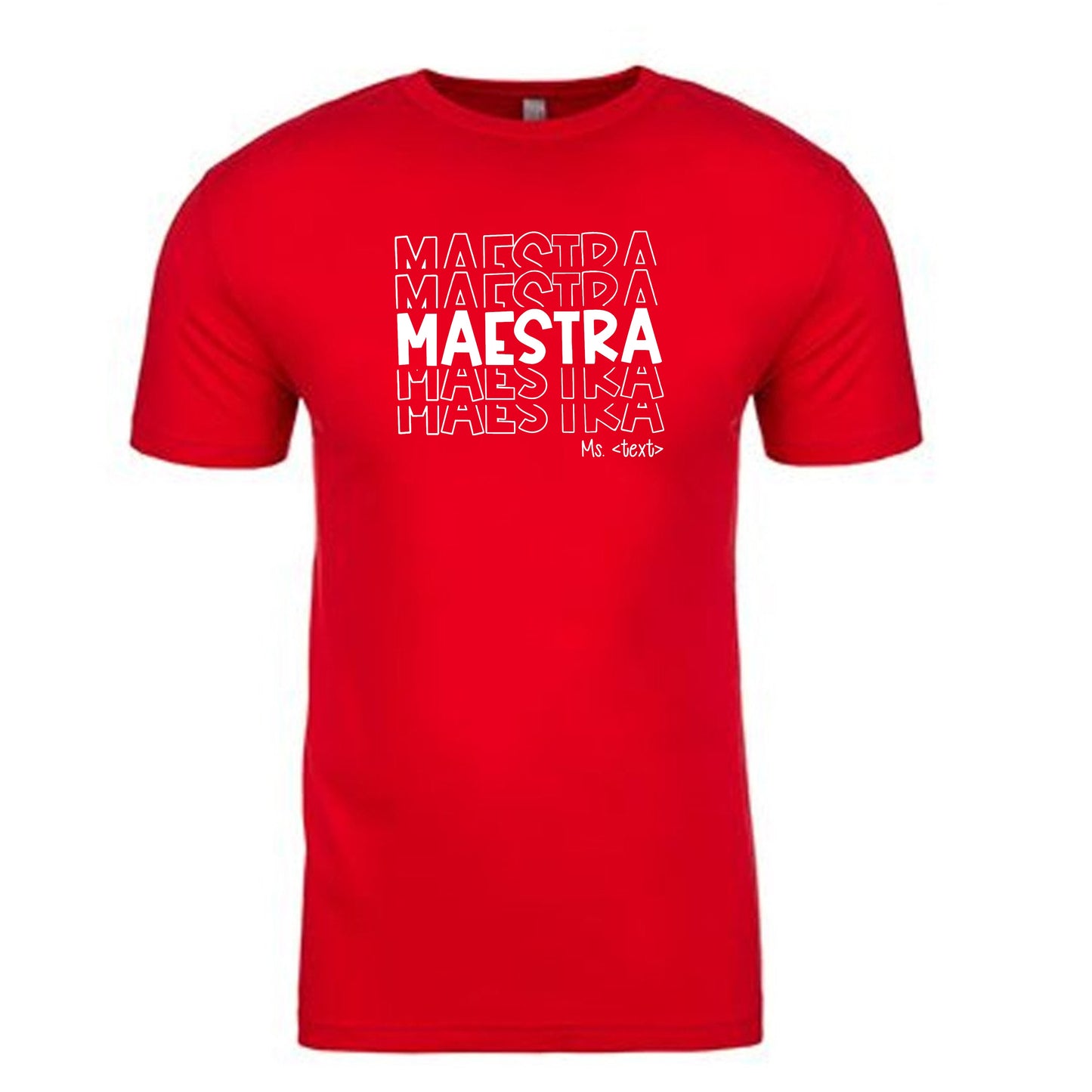 Teacher T-Shirt "Maestra"